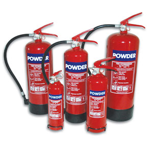 powder fire extinguisher